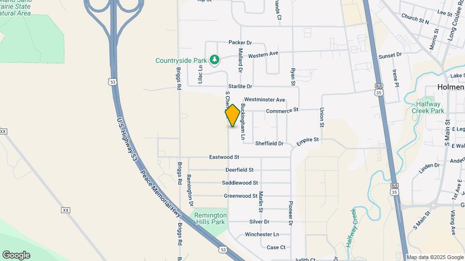 623 S Cherry Ln Map and Location Details