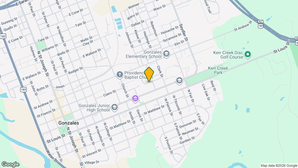 1310 Fischer St Mapa y Detalles de la Ubicación