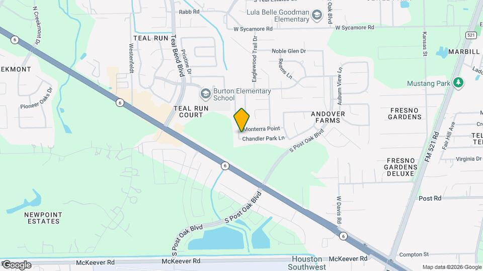 1538 Chandler Park Ln Map and Location Details