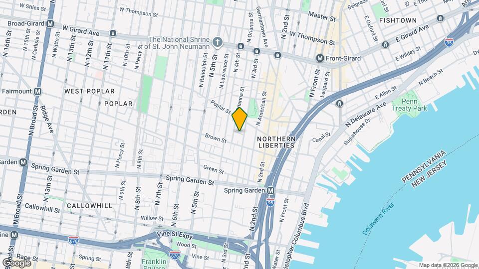 826-28 N 3rd St Map and Location Details