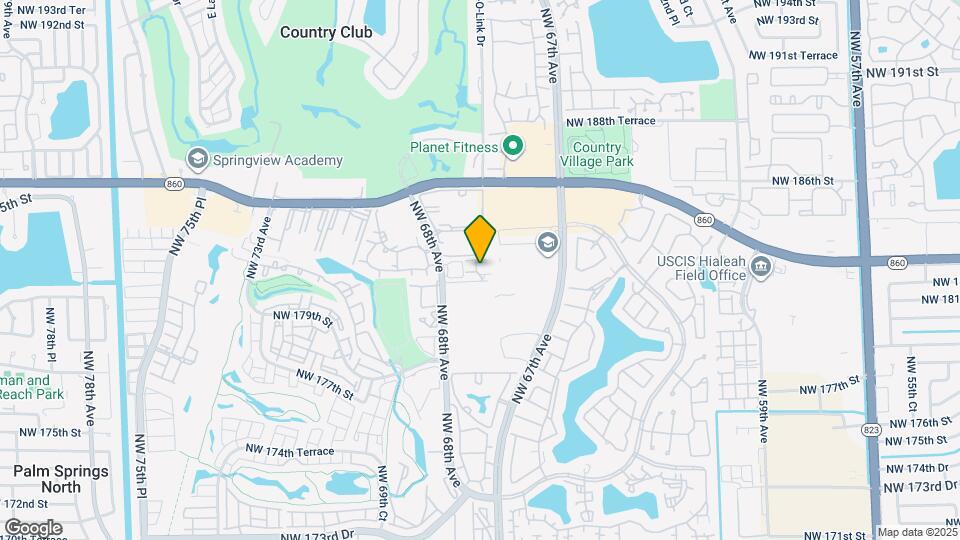 6753 NW 182nd St Map and Location Details