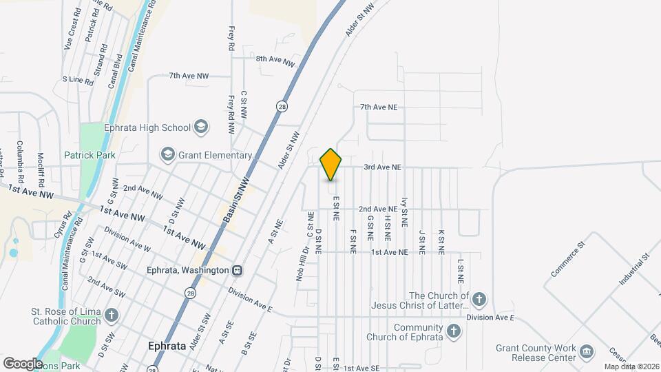 223 E St NE, Unit 3 Mapa y Detalles de la Ubicación