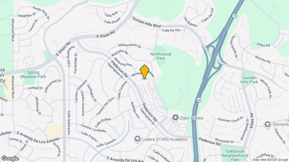 3315 Sunburst Pl Map and Location Details