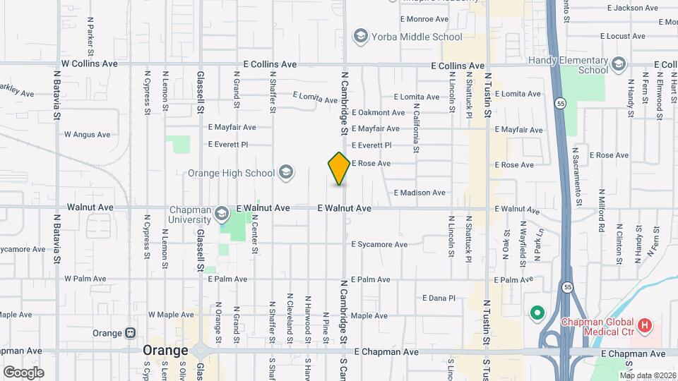 552 N Cambridge St Map and Location Details