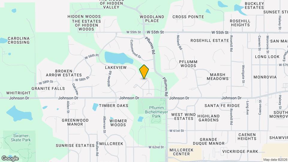 5820 Park Cir Map and Location Details