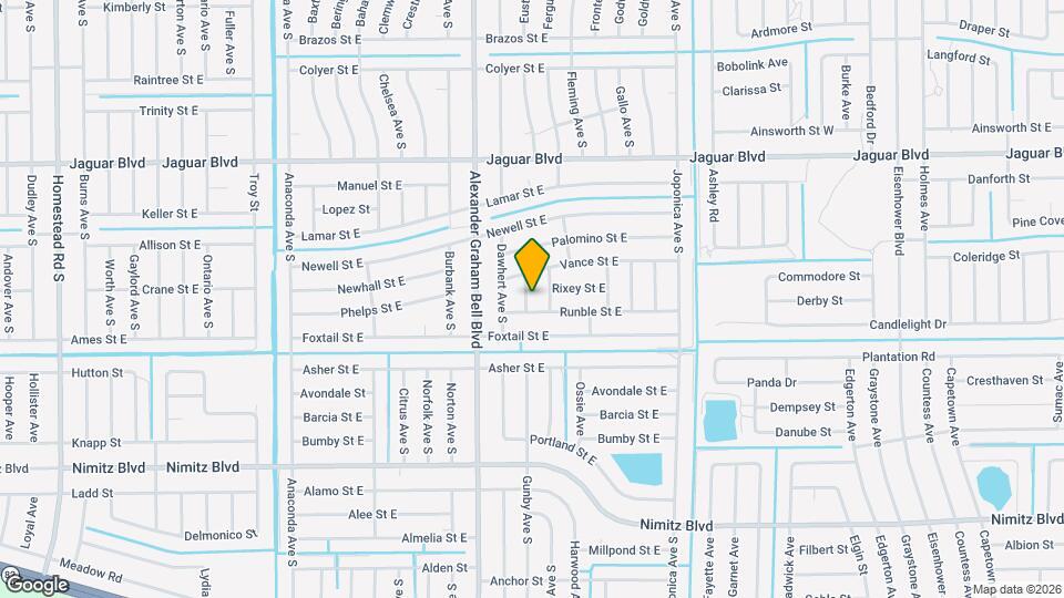 849 Dowd Ave Map and Location Details