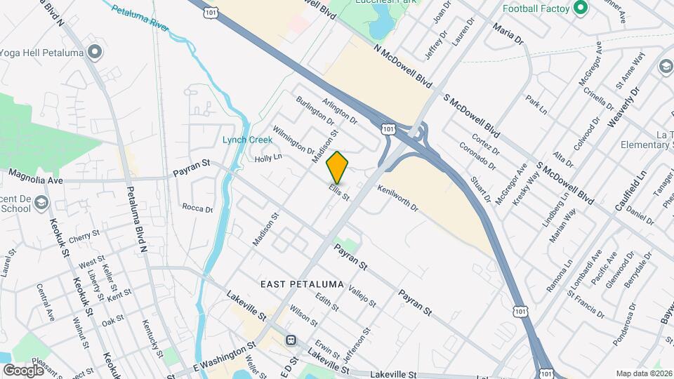 Kenilworth Apartments Map and Location Details