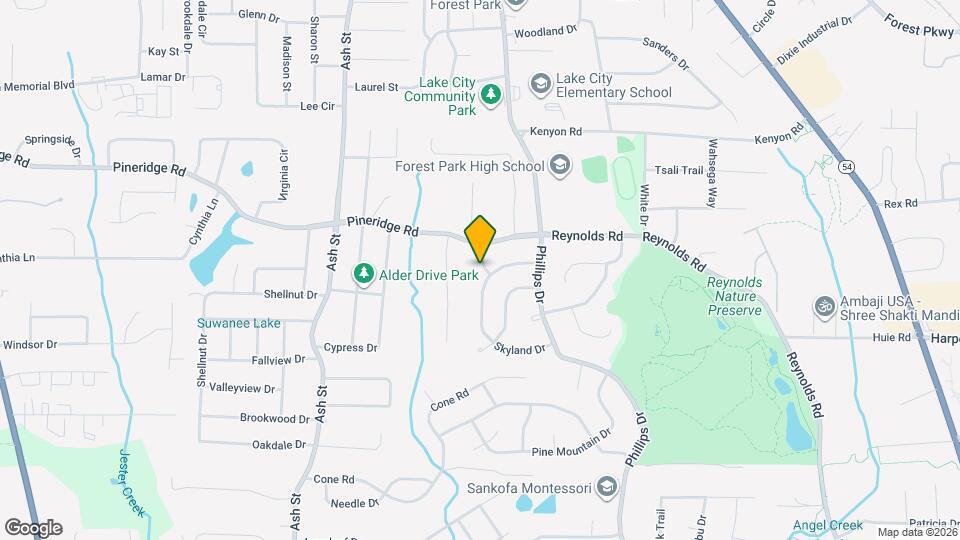 5585 Greenwood Way Mapa y Detalles de la Ubicación