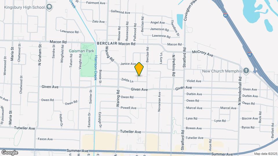 4464 Ferndale Rd Map and Location Details