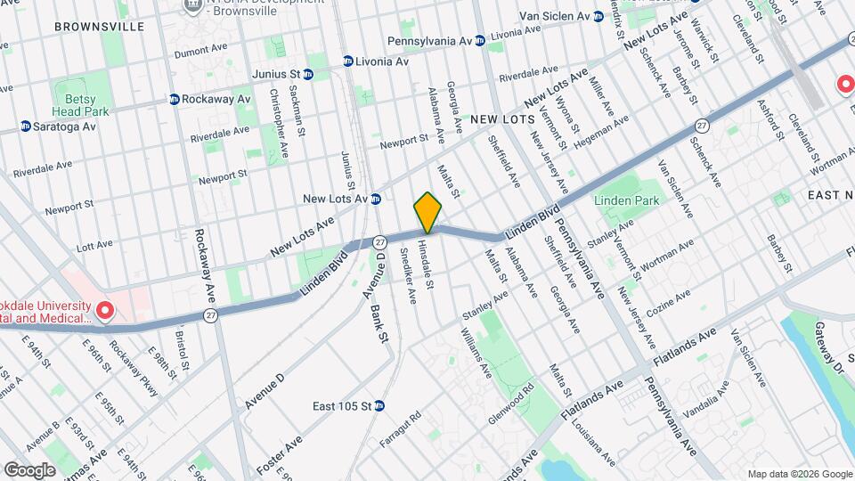 699 Hinsdale St Map and Location Details