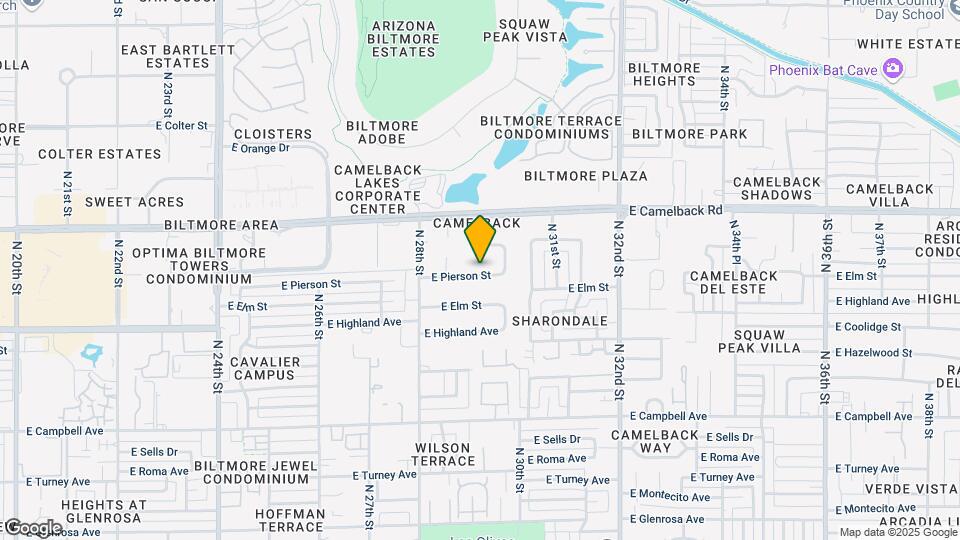 2912 E Pierson St Mapa y Detalles de la Ubicación