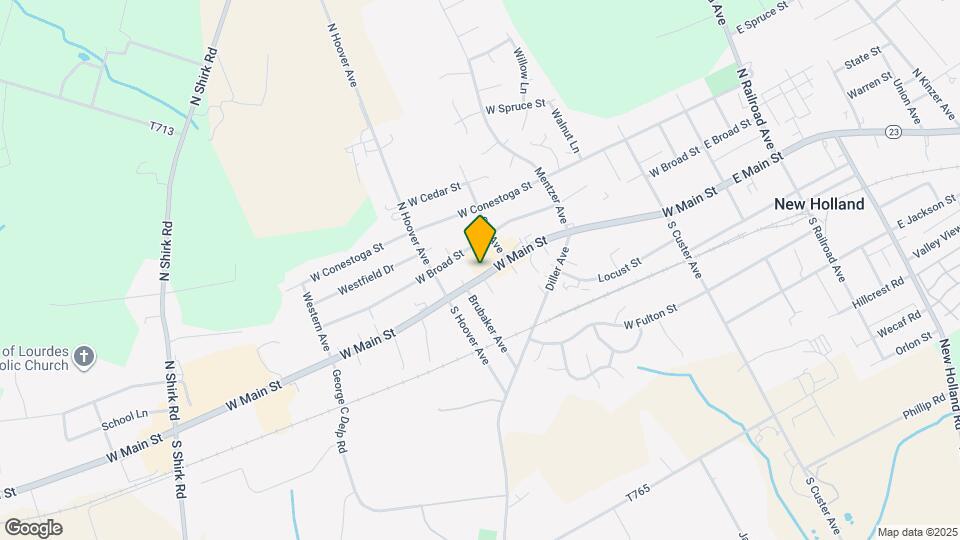 427 W Main St Map and Location Details