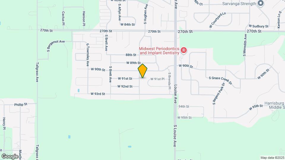 8200 S Hughes Ave, Unit 1 Map and Location Details