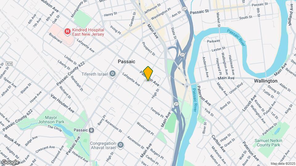 115 Paulison Ave Map and Location Details