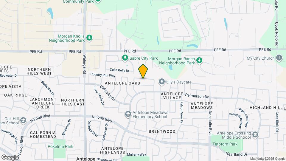 4648 Winter Oak Way Map and Location Details