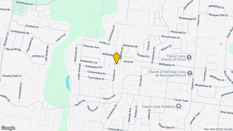 1521 Teresa Ln Map and Location Details
