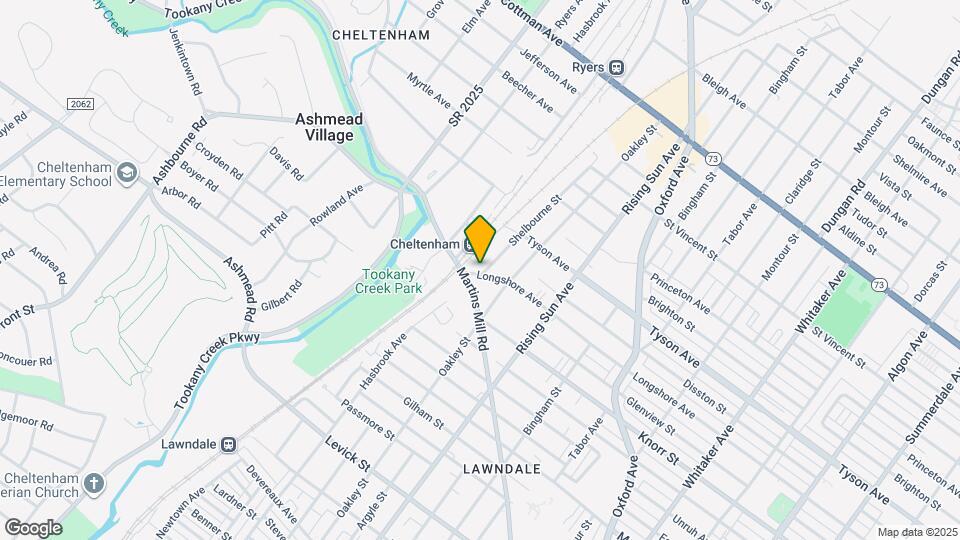 219 Longshore Ave Map and Location Details