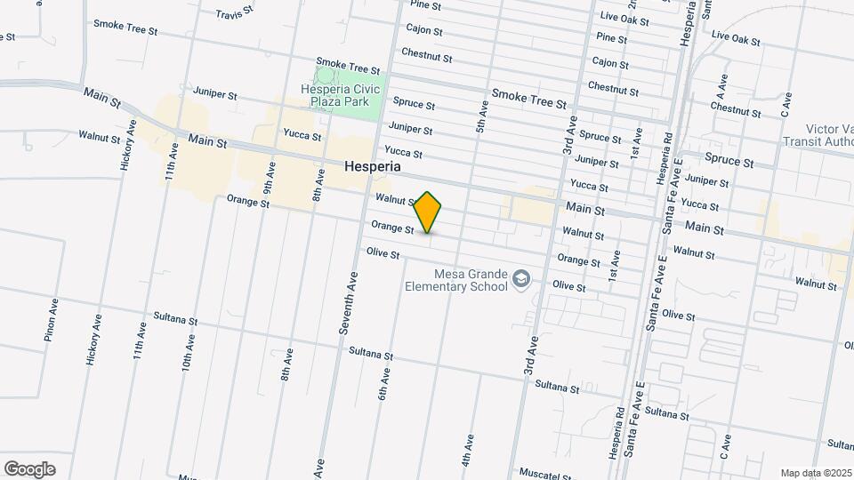 16041 Orange St Map and Location Details