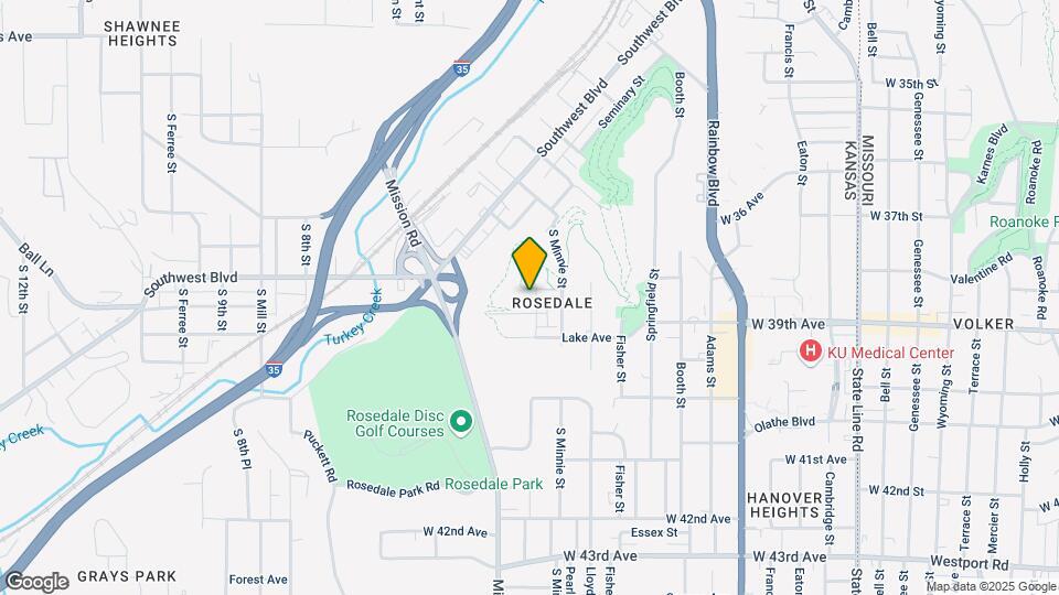 3824 S Thompson St Map and Location Details