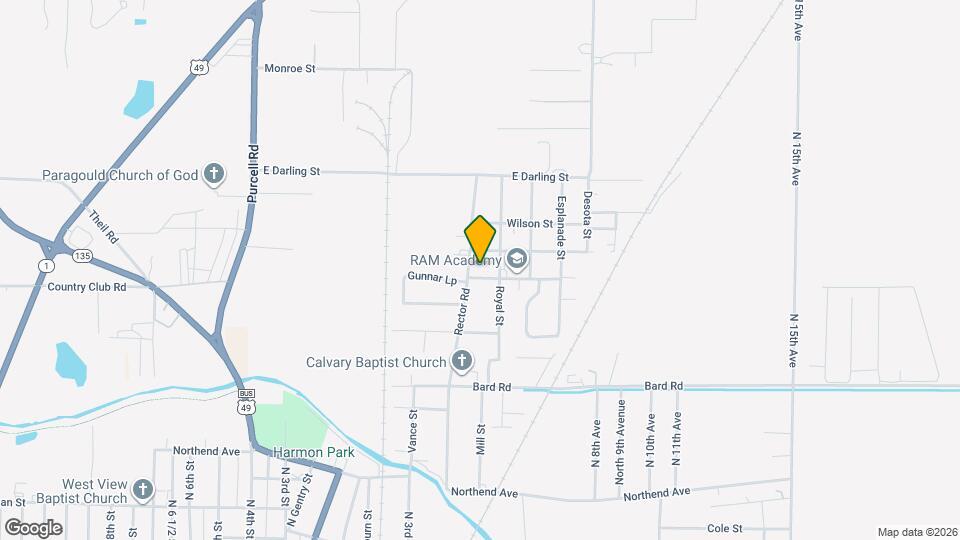 403 Canal St Map and Location Details