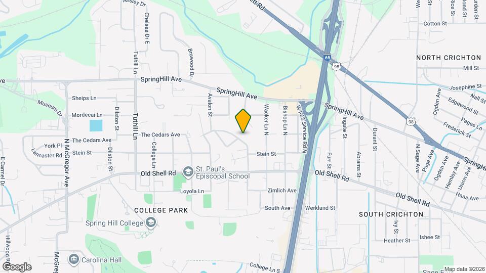 126 Batre Ln Map and Location Details