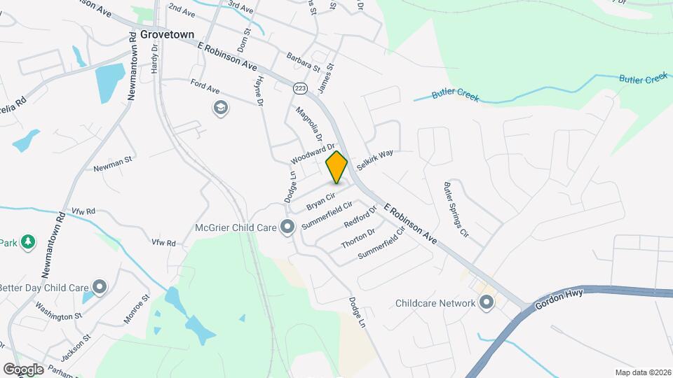 911 Bryan Cir Map and Location Details