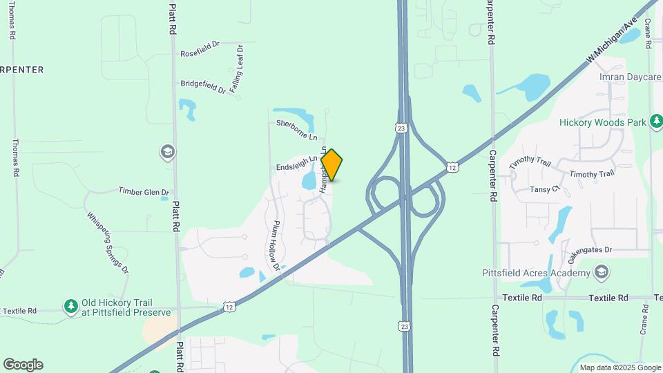 5647 Hampshire Ln Map and Location Details