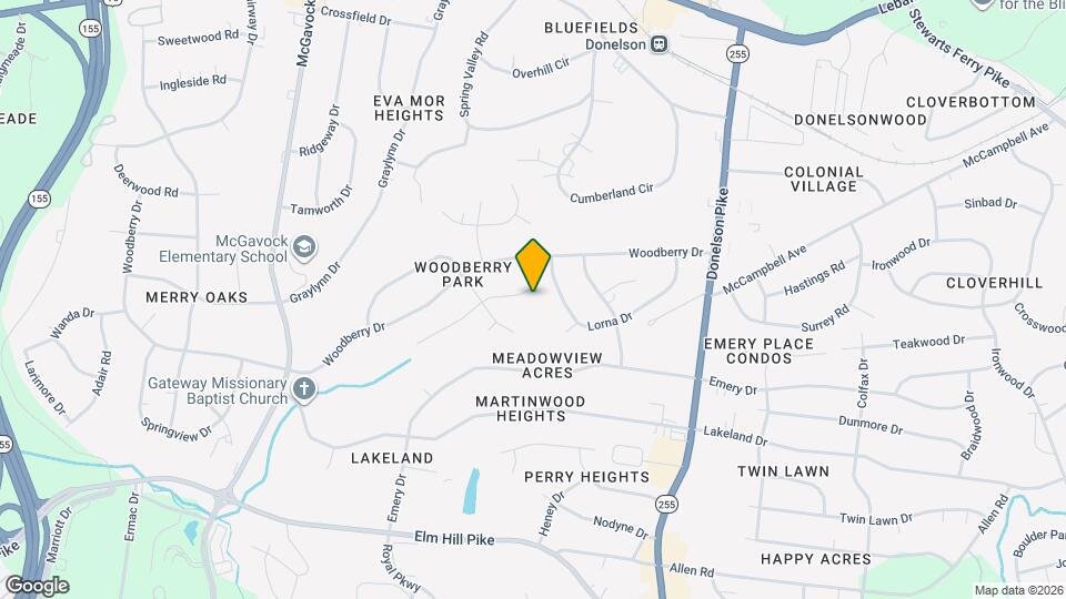 2824 Airwood Dr Map and Location Details