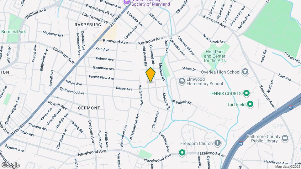 503 Old Home Rd Map and Location Details