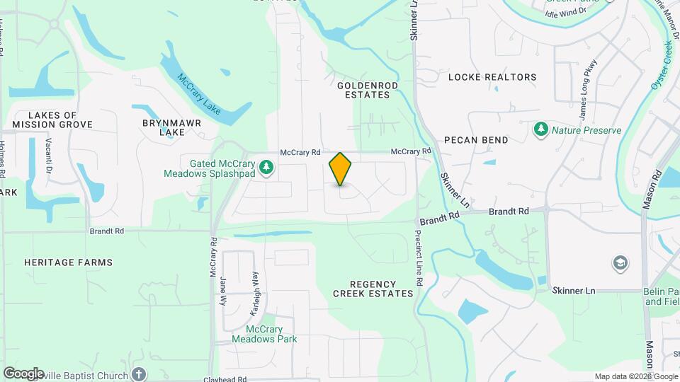 3623 Fall Pasture Ln Map and Location Details