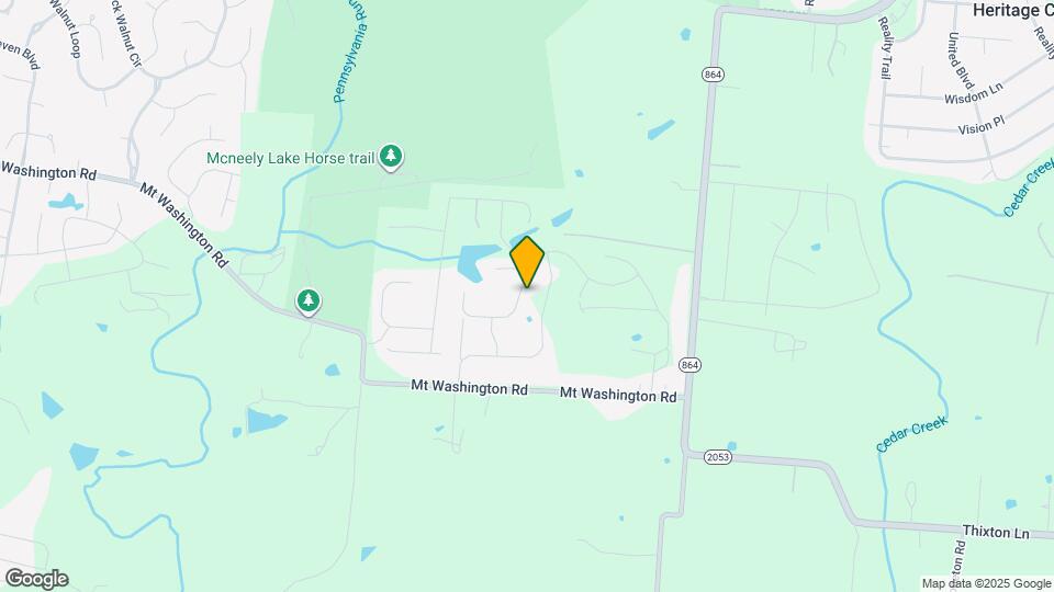 12013 Cascade Falls Trl Map and Location Details