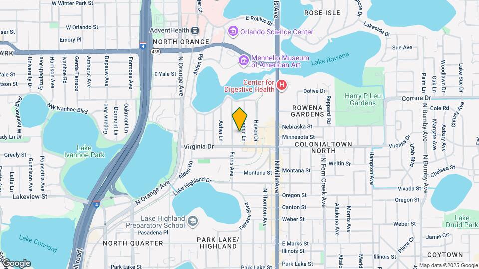 1422 Dauphin Ln Map and Location Details