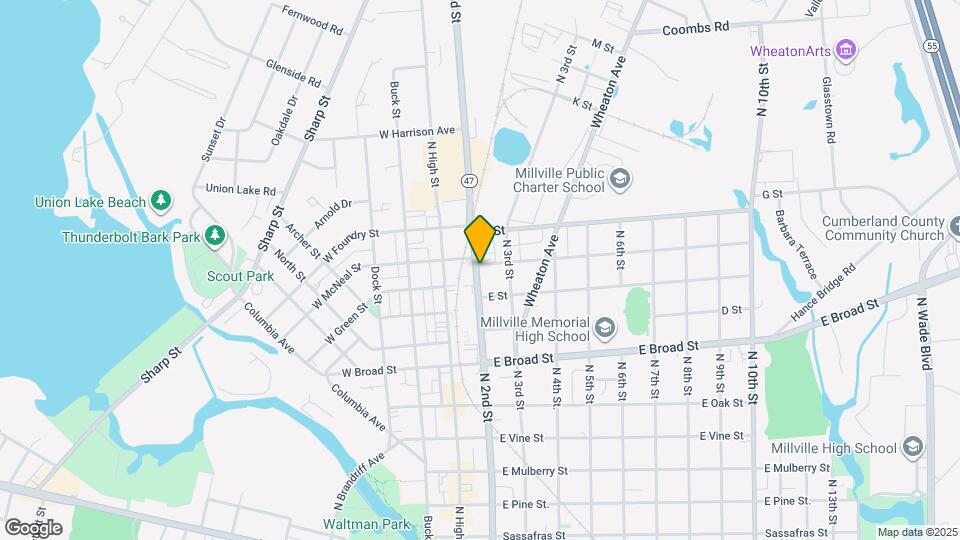 201 F St Map and Location Details