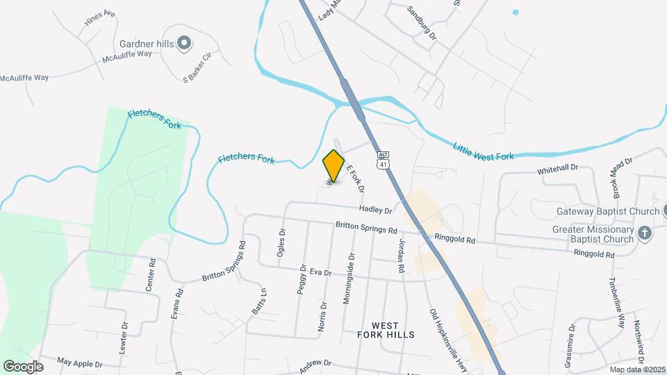 115 W Fork Dr Map and Location Details