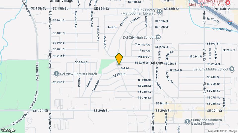 3901 Del Rd Map and Location Details