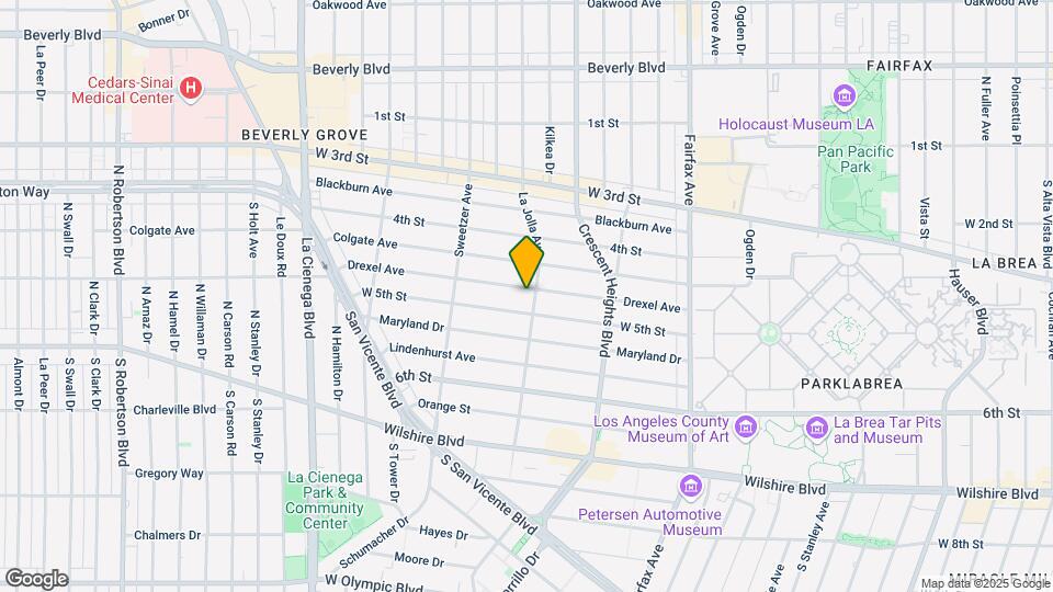 6406 Drexel Ave Map and Location Details