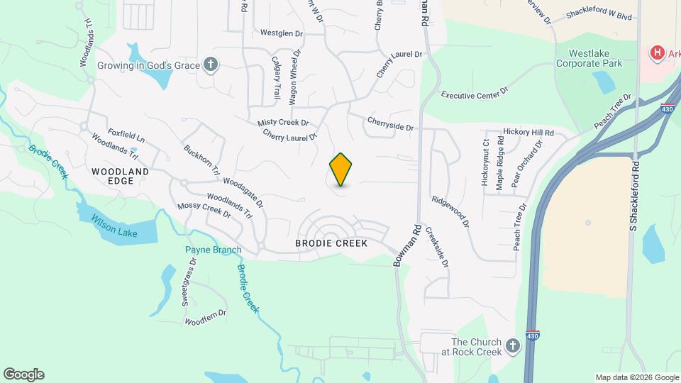 2411 Stoney Creek Dr Map and Location Details