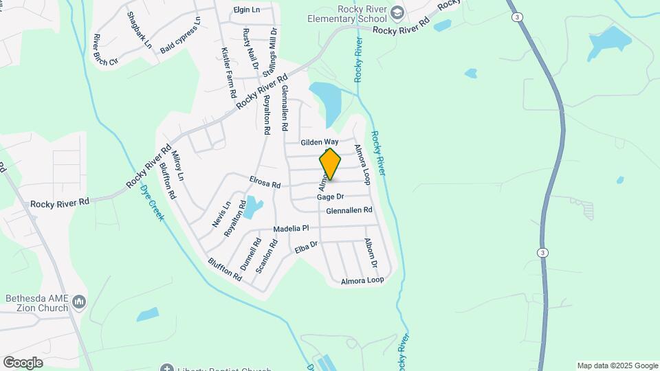 232 Elrosa Rd Map and Location Details