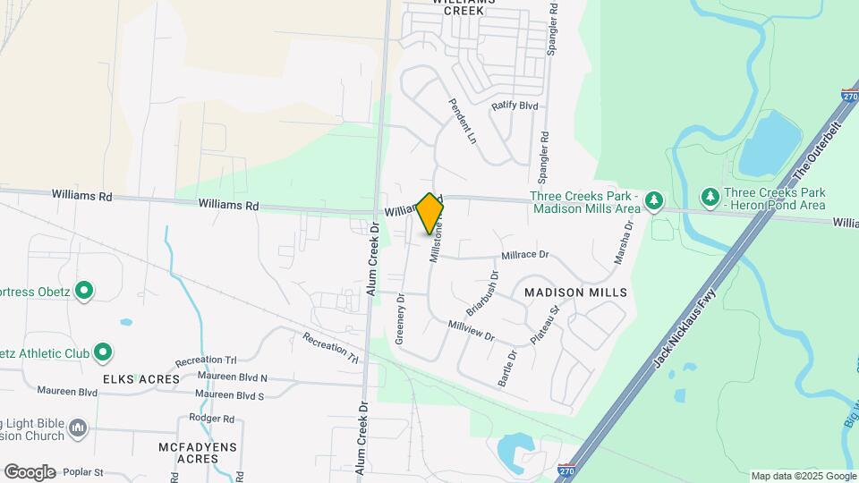 3897 Millstone Rd, Unit 3897 Map and Location Details