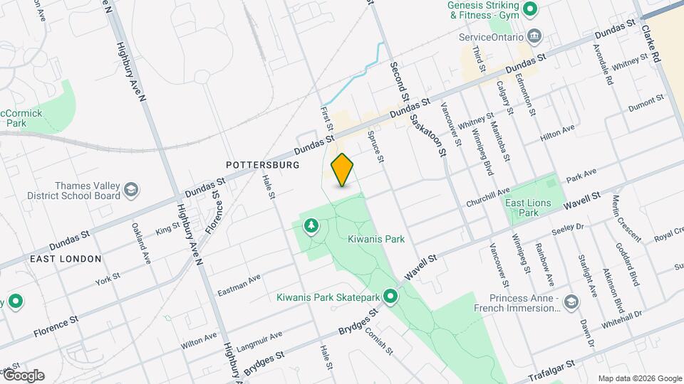 1559 Allen Pl Map and Location Details