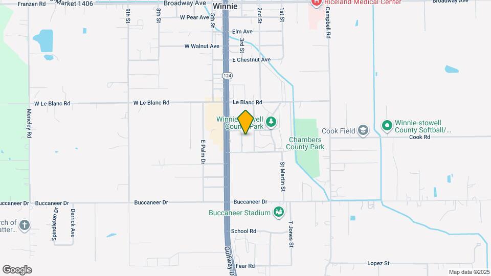 1415 Palm Dr Map and Location Details