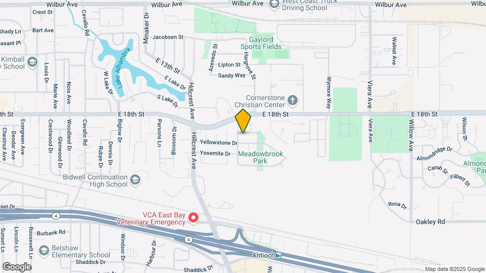 1619 Geyser Cir Map and Location Details
