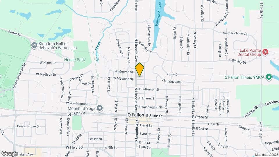 106 E Madison St Map and Location Details