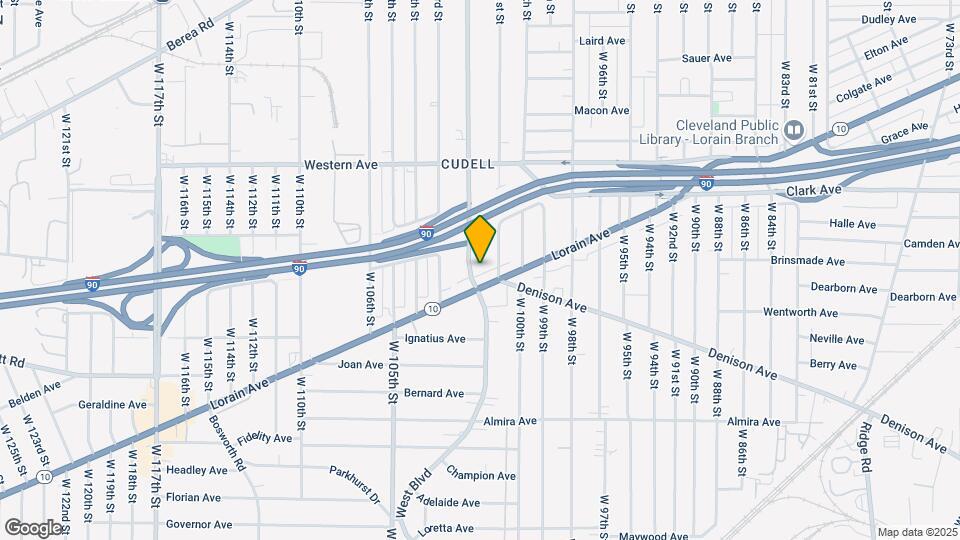3139 West Blvd Map and Location Details