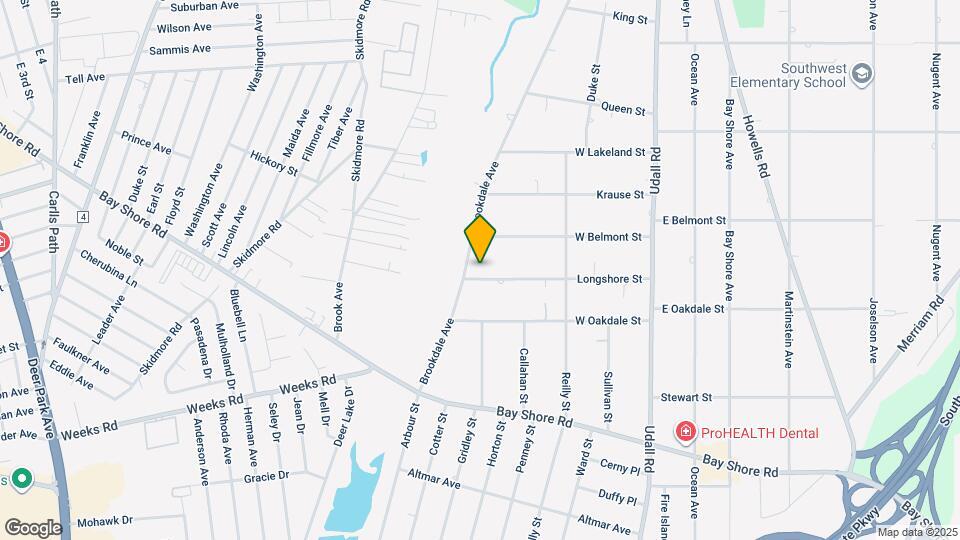 73 Longshore St Map and Location Details