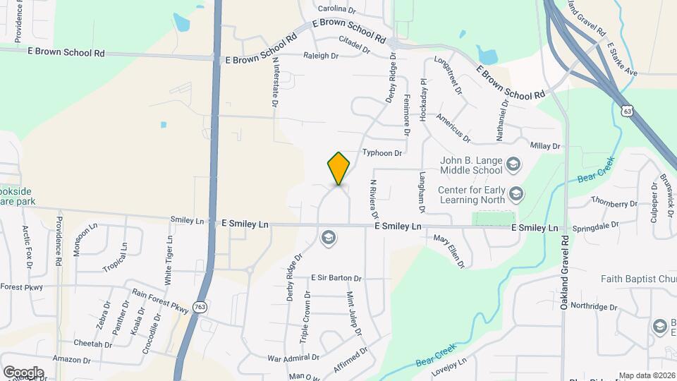 4306 Derby Ridge Dr Map and Location Details