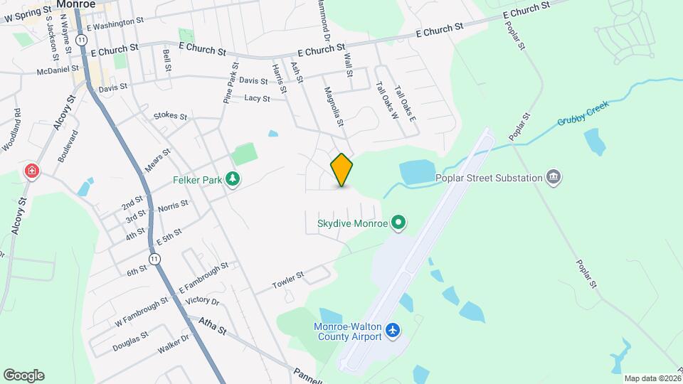 725 W Creek Cir Map and Location Details