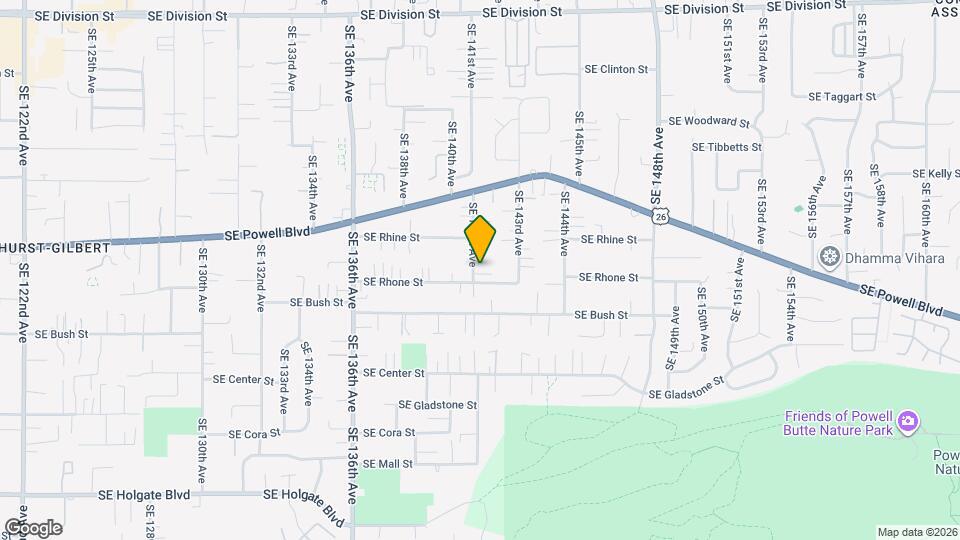 3610 SE 141st Ave Mapa y Detalles de la Ubicación