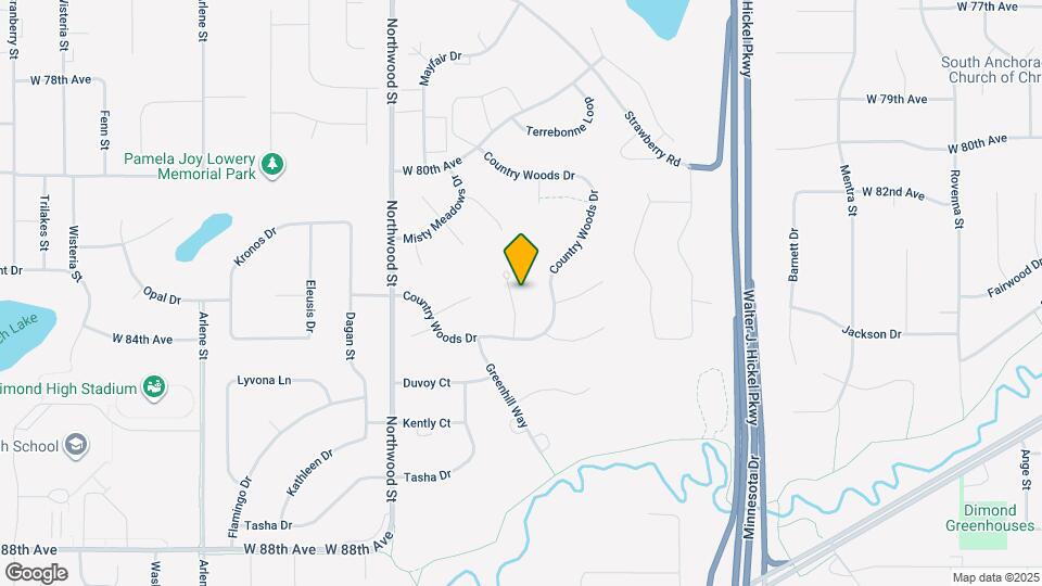 8123 Lamplighter Ct Map and Location Details