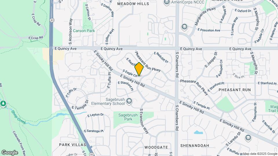 4467 S Eagle Cir Map and Location Details